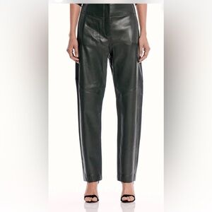 THE SEI lambskin trousers, NWOT, Sz. 2